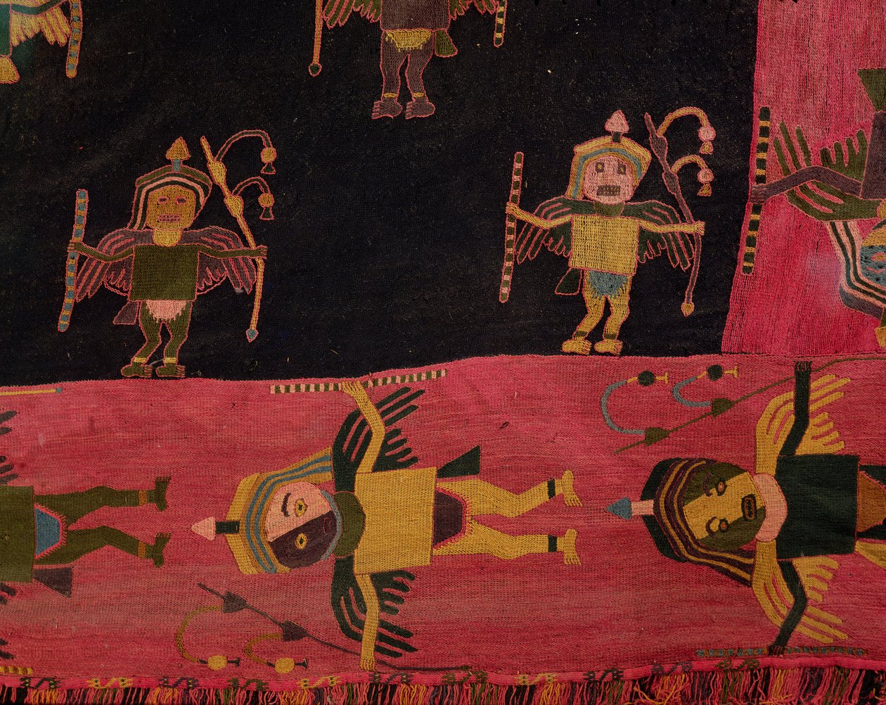 Woollen fabric by Paracas Culture
