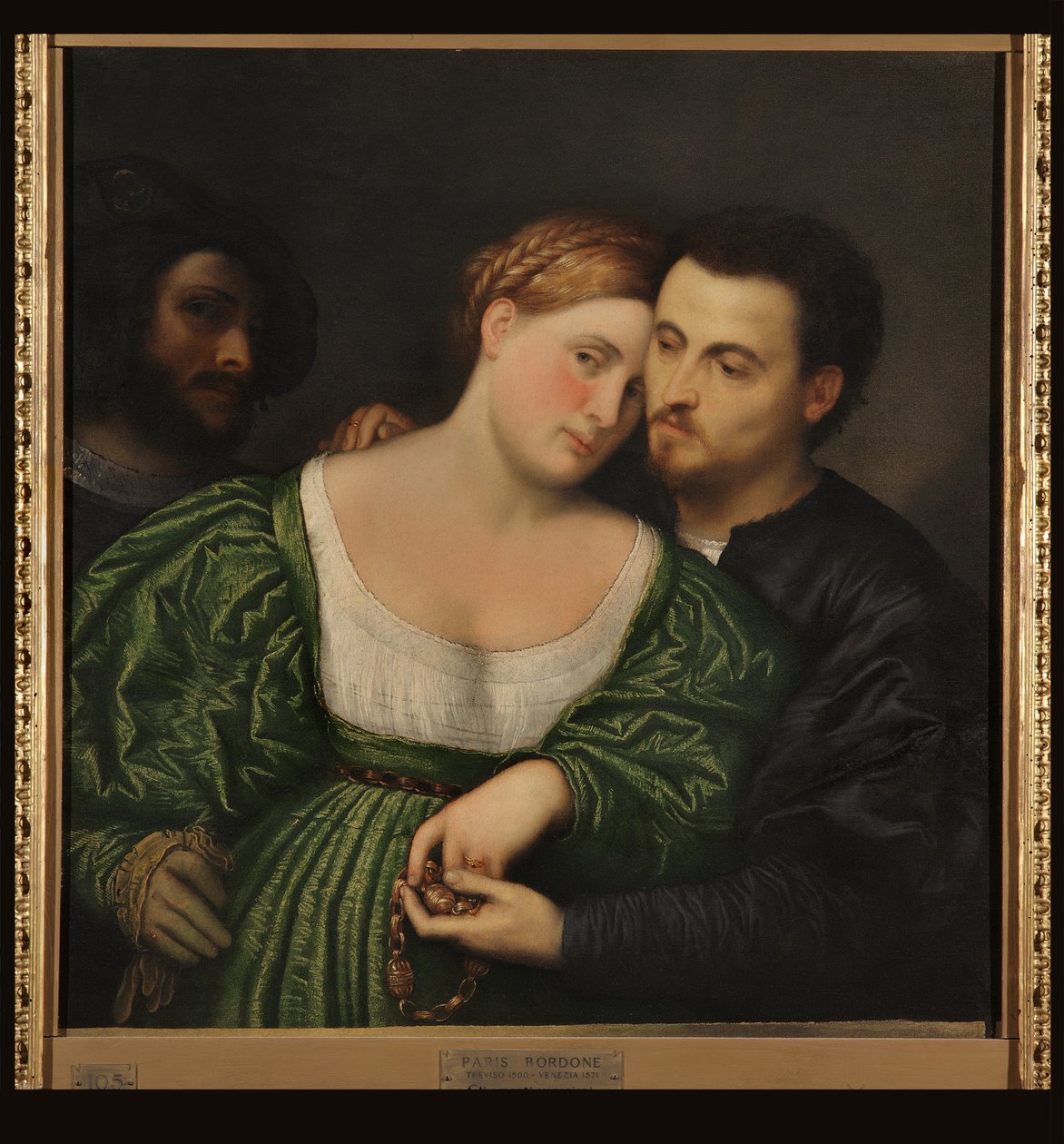 The Lovers by Paris Bordone