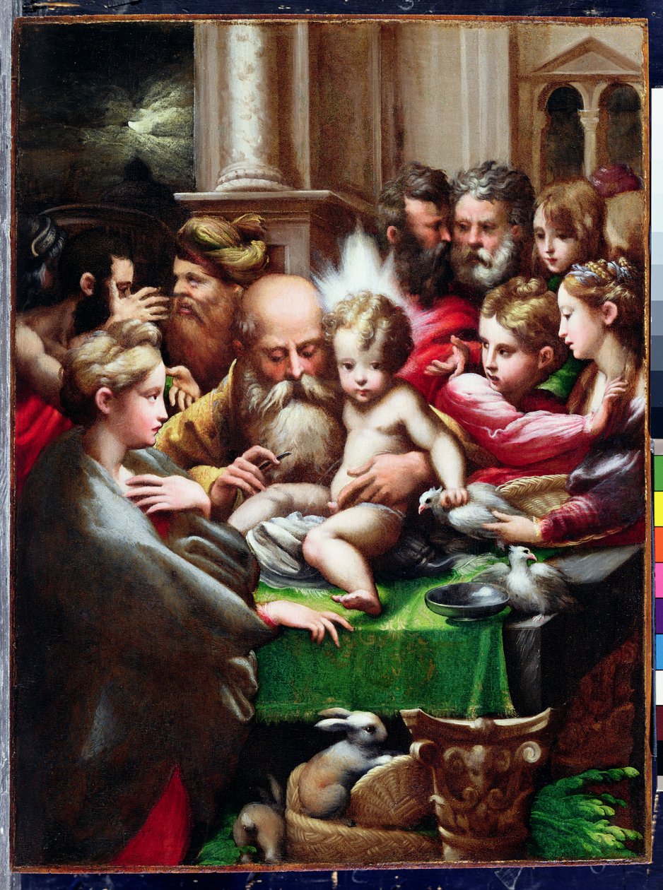 The Circumcision by Parmigianino
