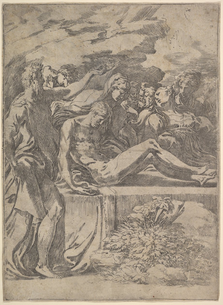 Entombment by Parmigianino