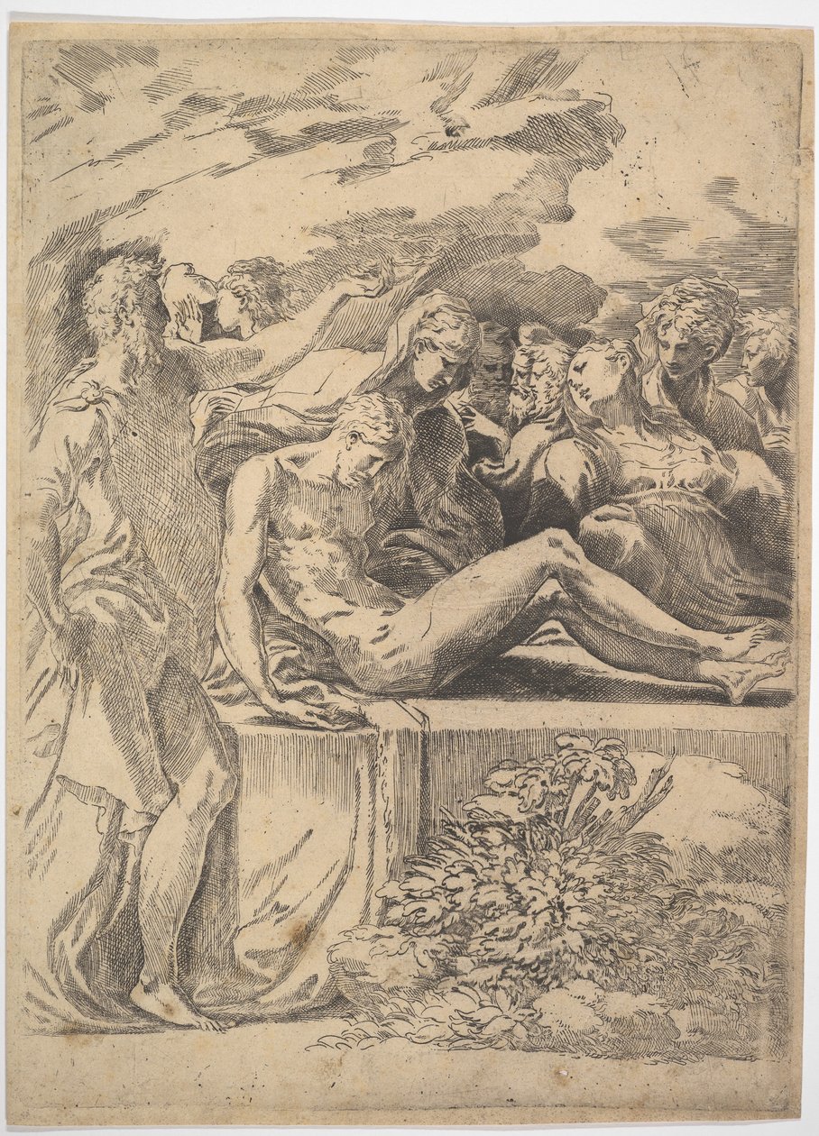 Entombment by Parmigianino