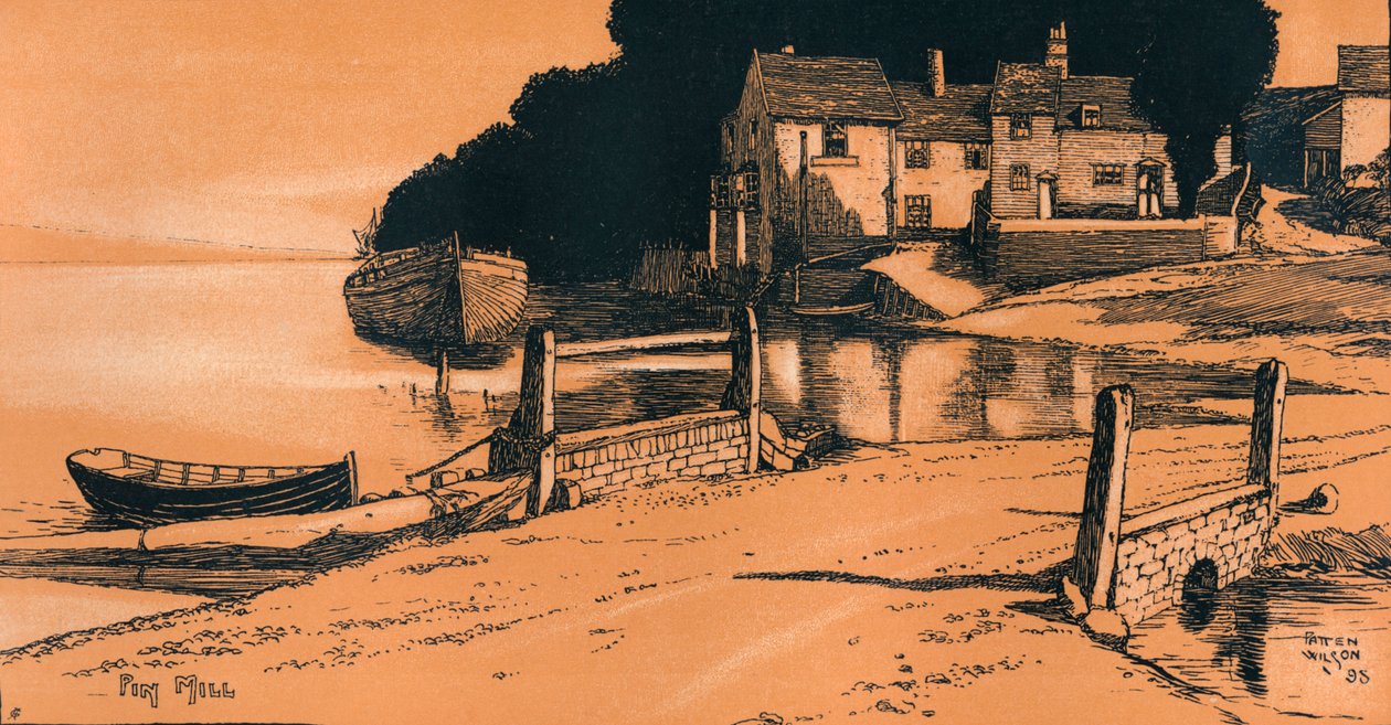 Pin Mill, 1895 by Patten Wilson