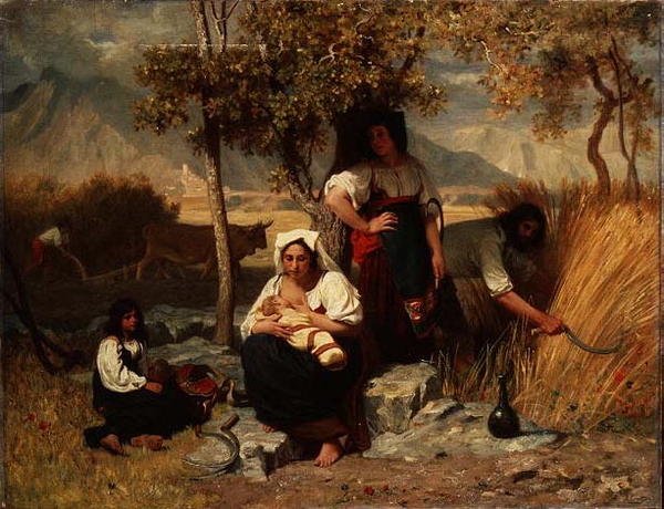 The Harvest by Paul Alfred de Curzon