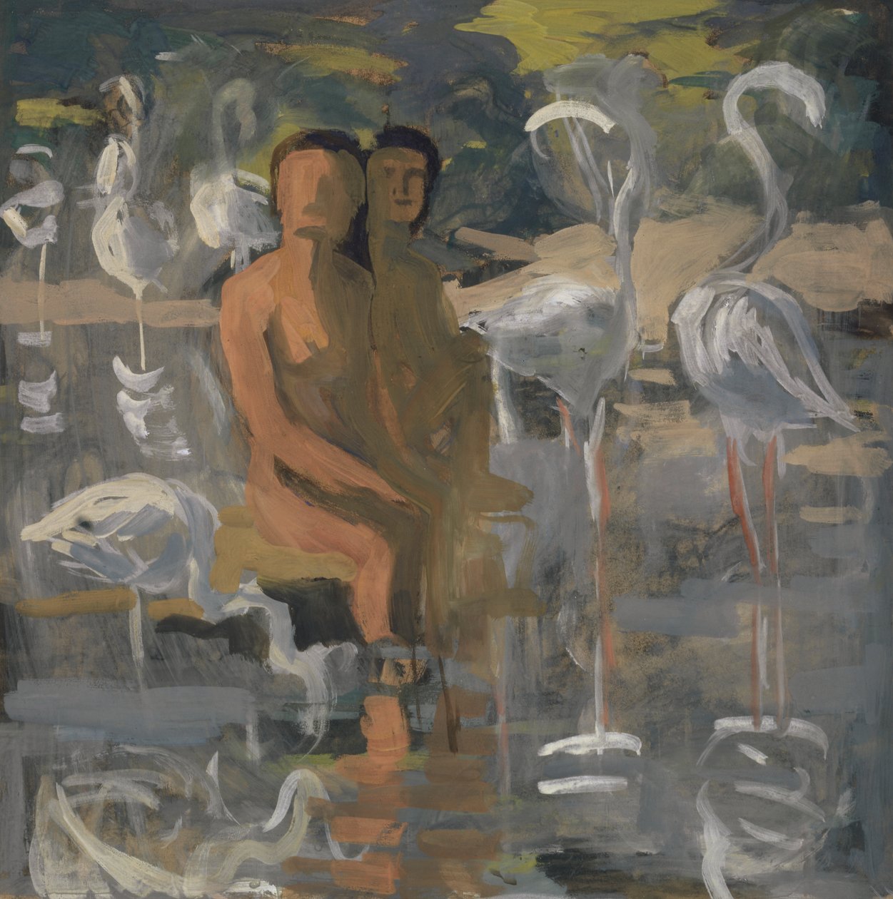 Flamingos by Paul Altherr
