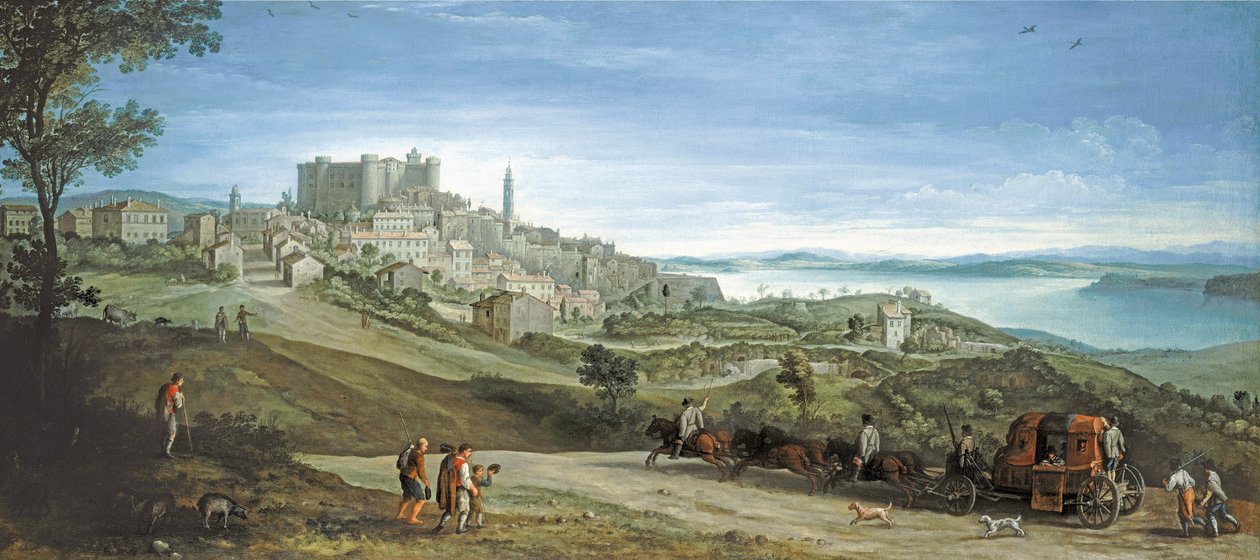 View of Bracciano by Paul Bril