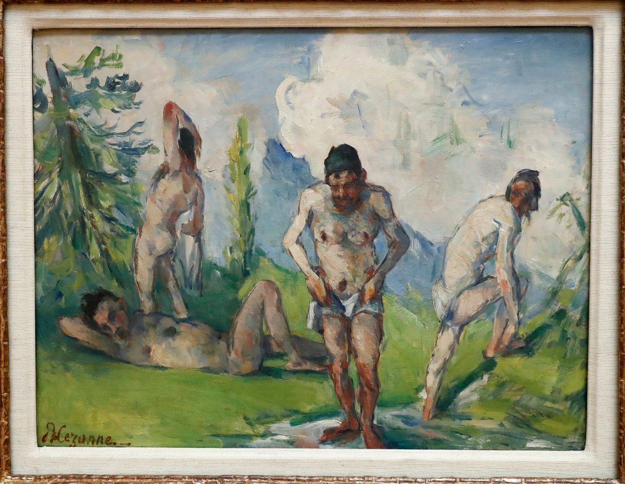 Bathers at Rest by Paul Cézanne