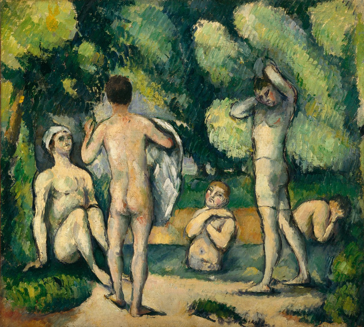 Bathers by Paul Cézanne