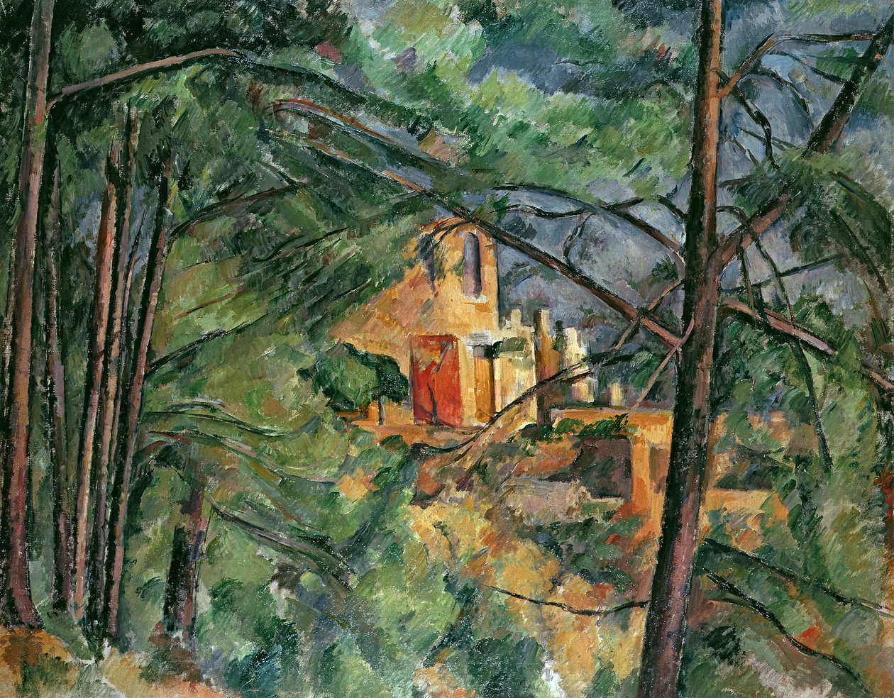Chateau Noir by Paul Cézanne