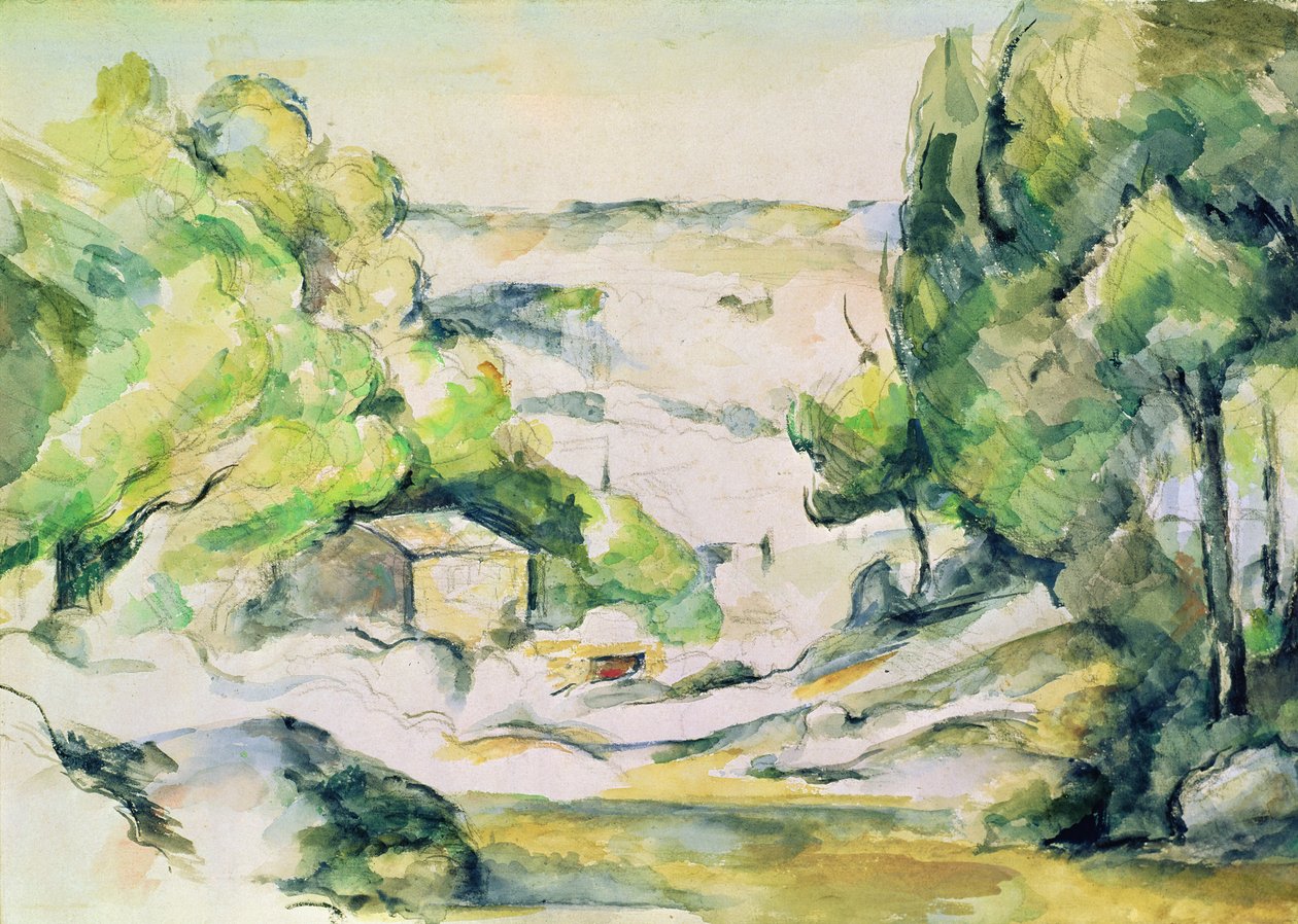 Countryside in Provence by Paul Cézanne