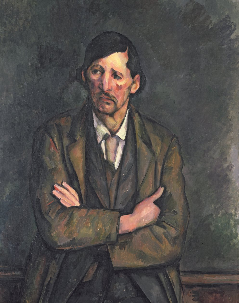 Man with Crossed Arms by Paul Cézanne