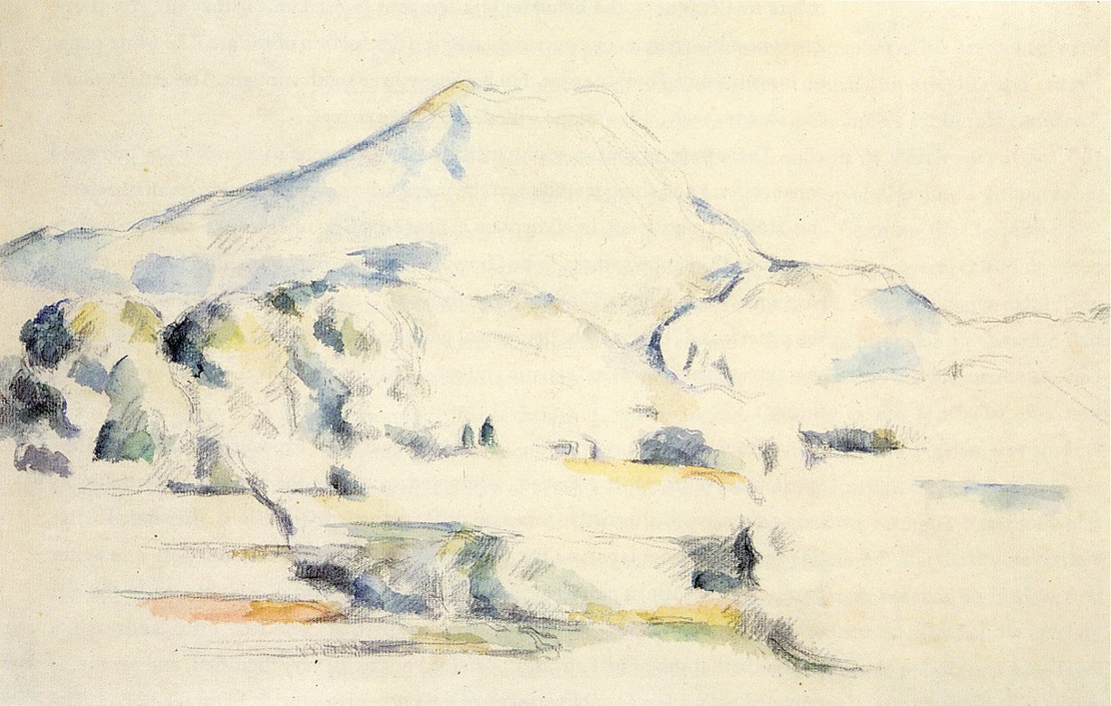 Mont Sainte-Victoire by Paul Cézanne