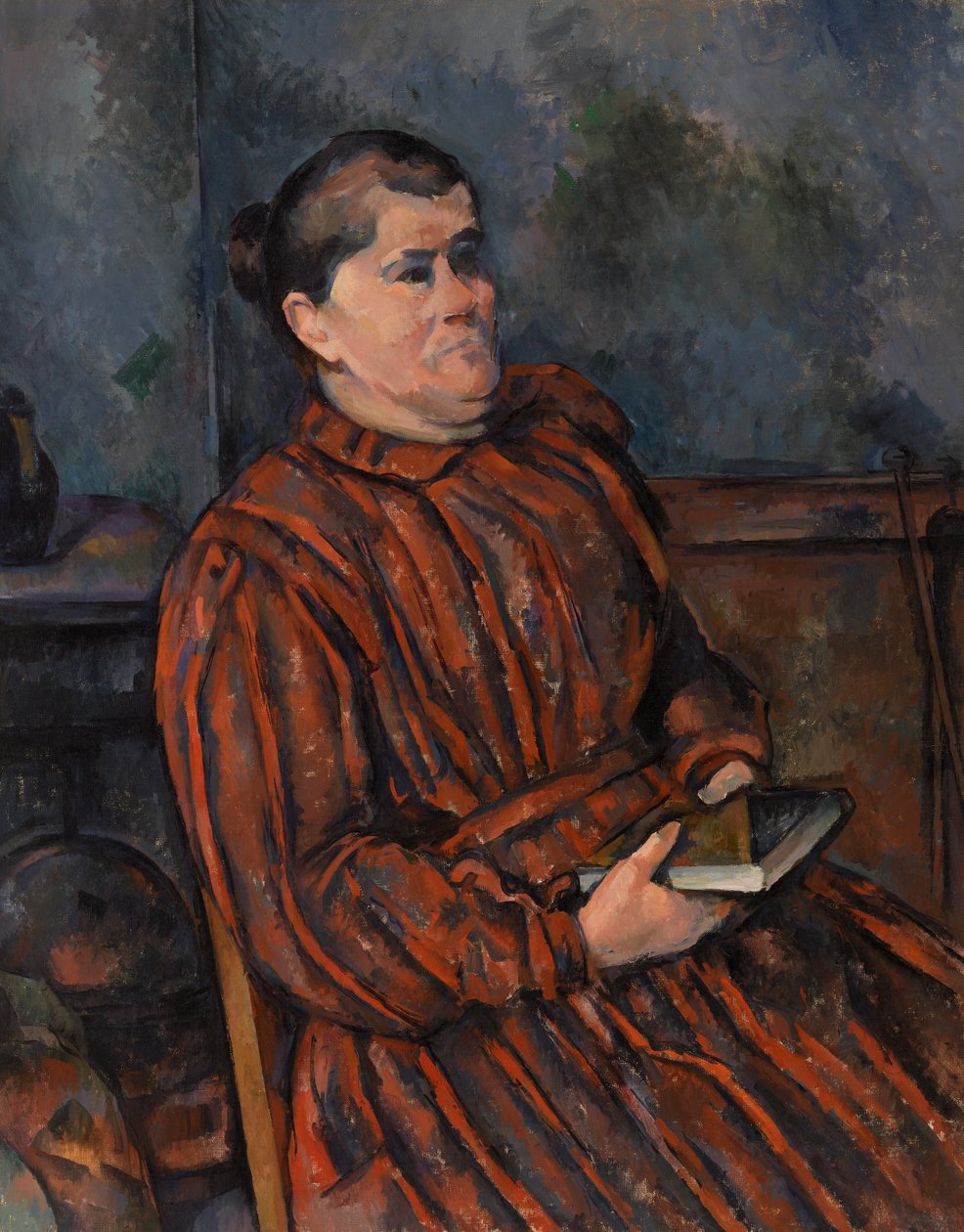 Portrait of a Woman by Paul Cézanne