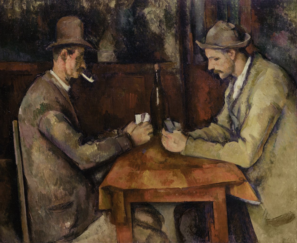The Card Players by Paul Cézanne
