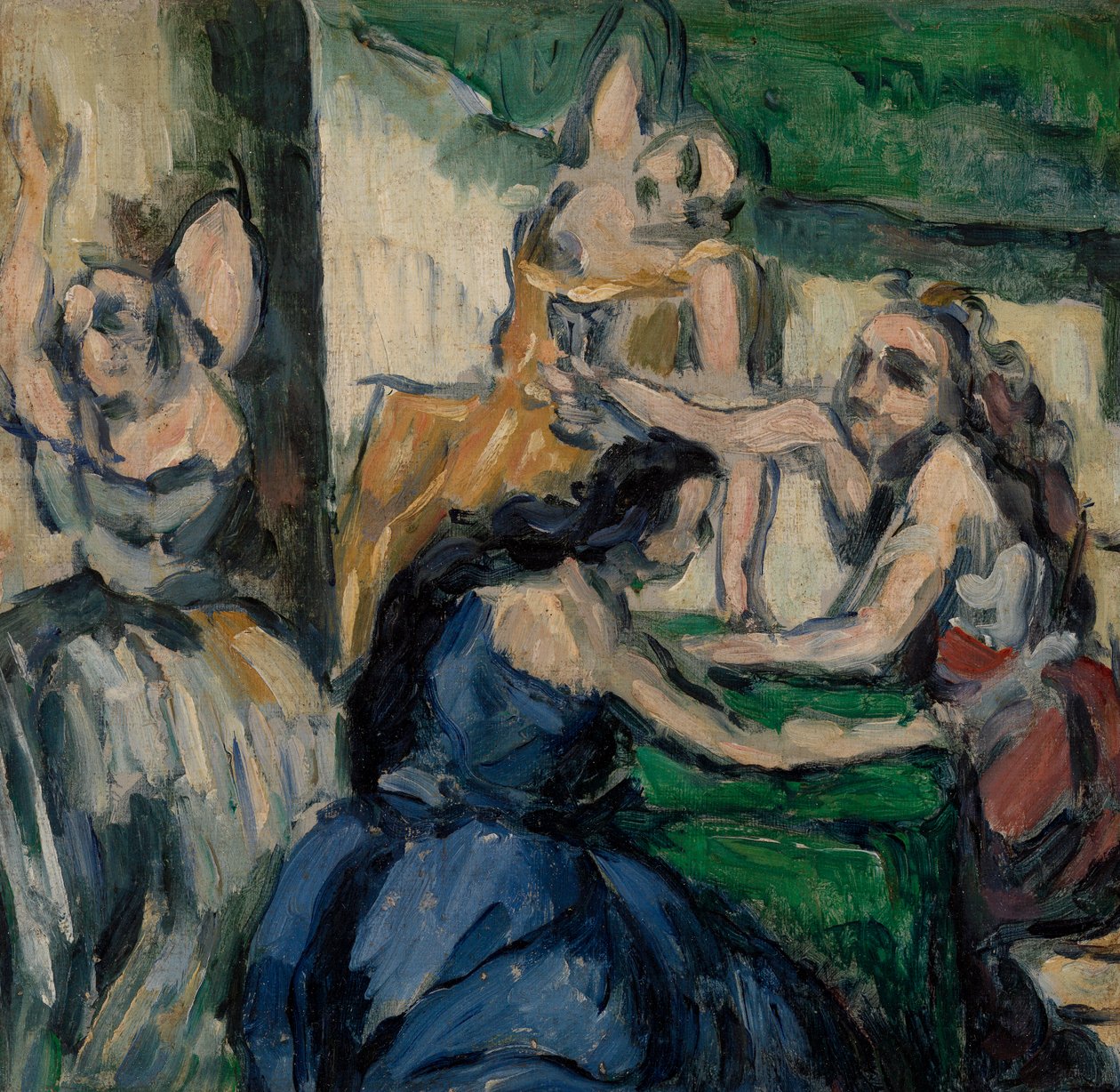 The Courtesans by Paul Cézanne