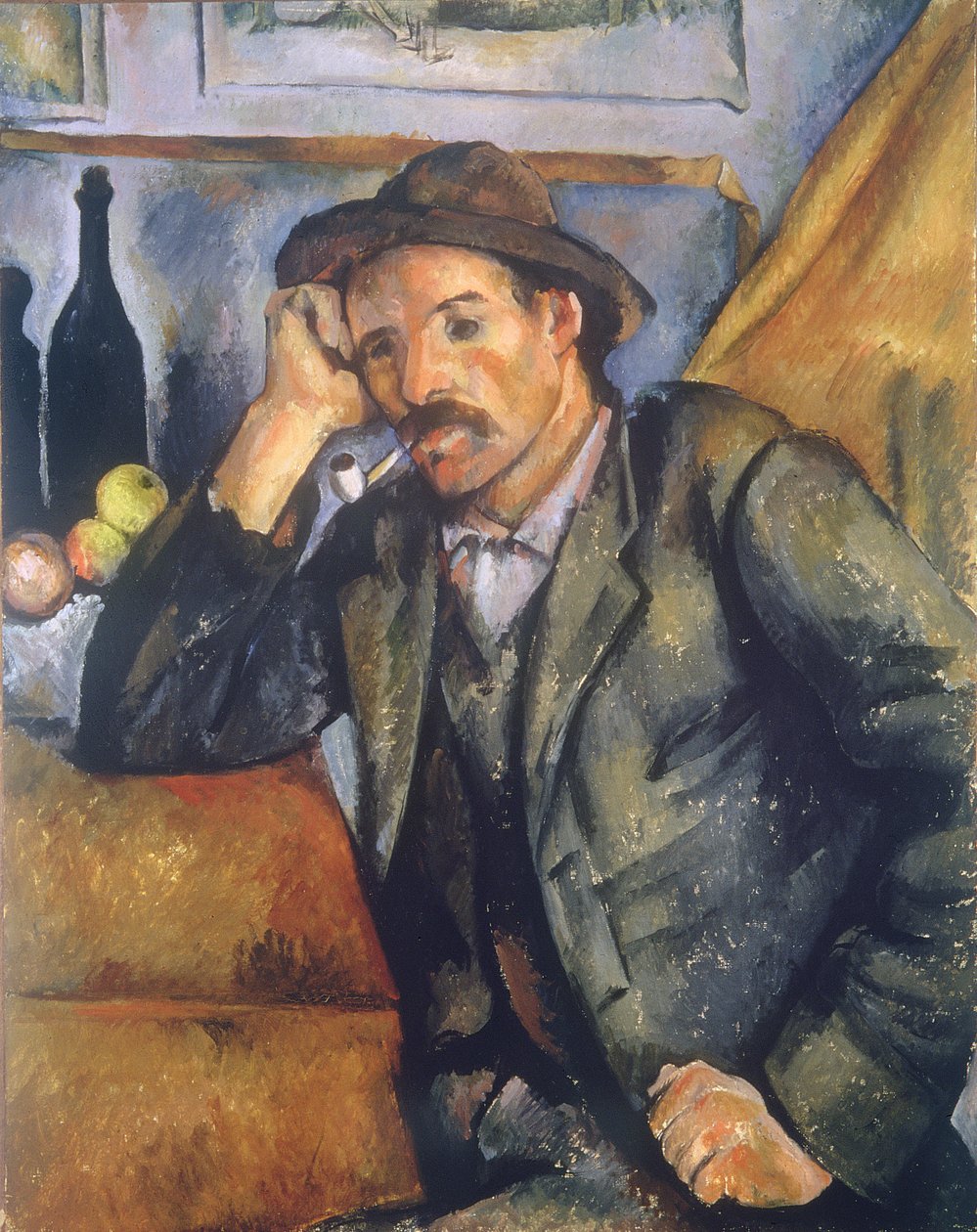 The Smoker by Paul Cézanne