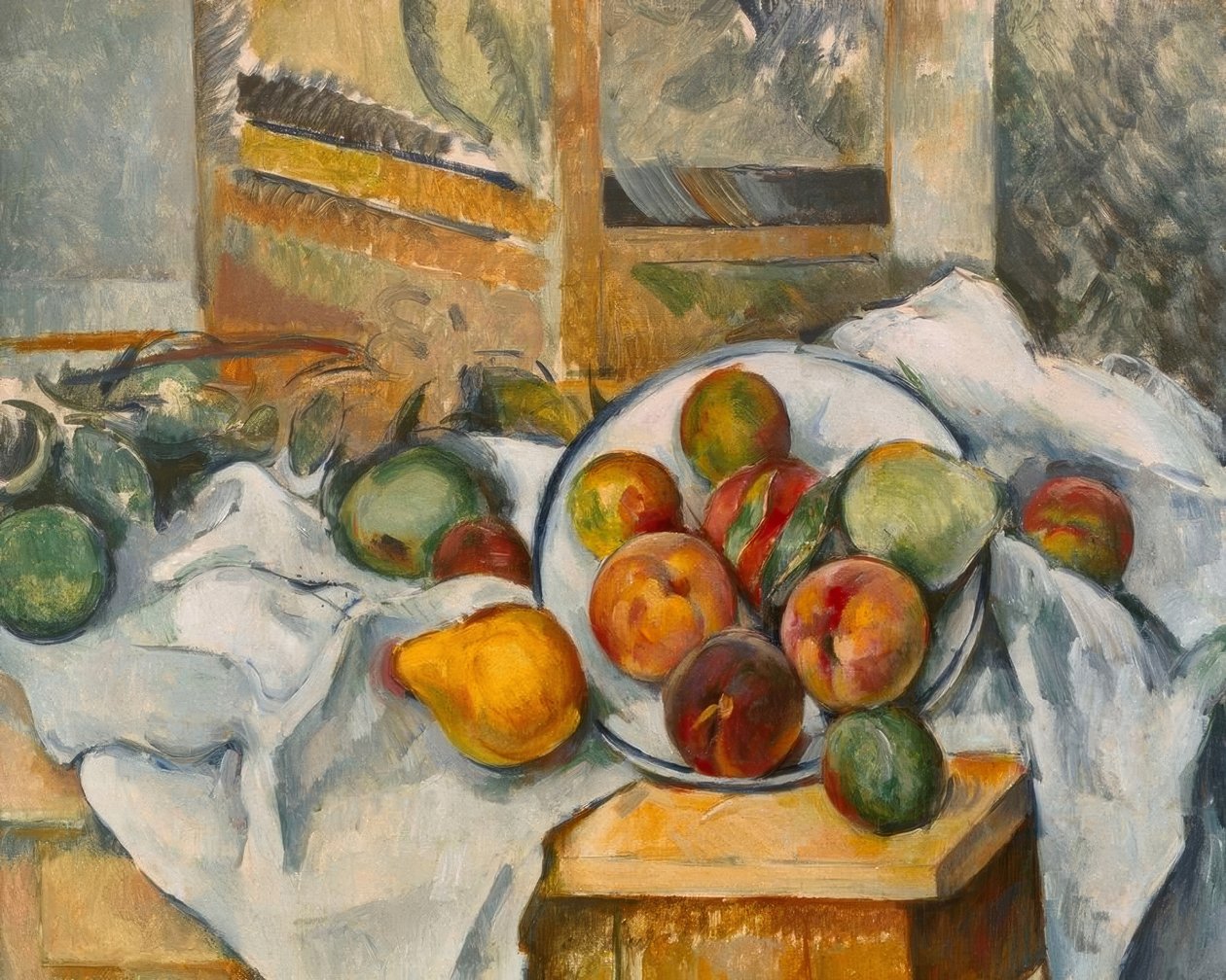 A Corner of the Table by Paul Cézanne