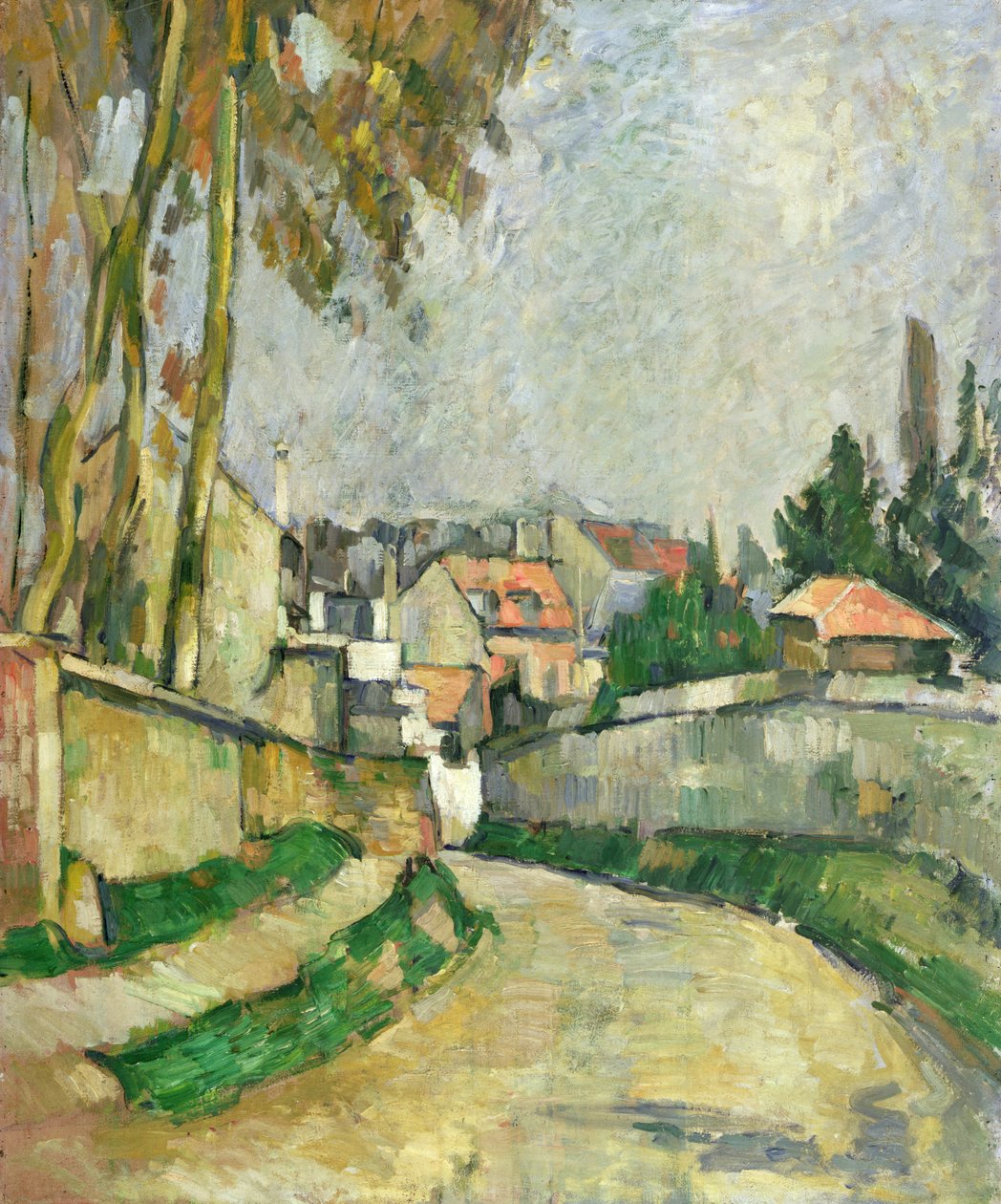 Village Road by Paul Cézanne