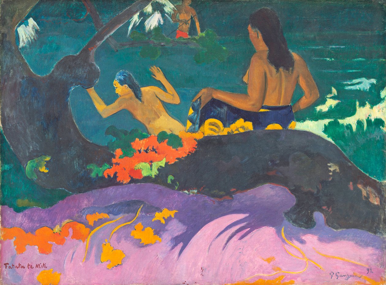 By the Sea by Paul Gauguin