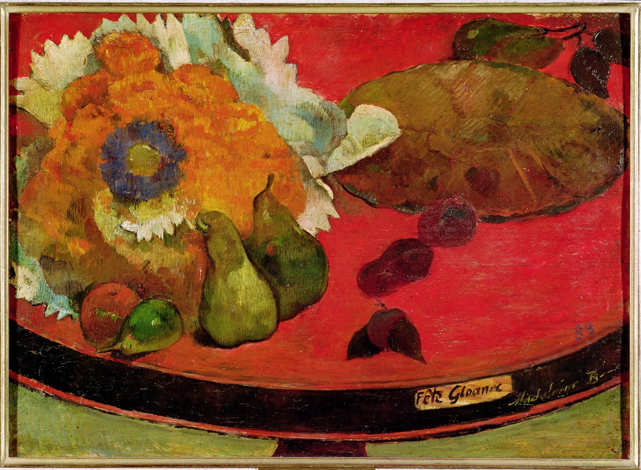 Fete Gloanec, 1888 by Paul Gauguin