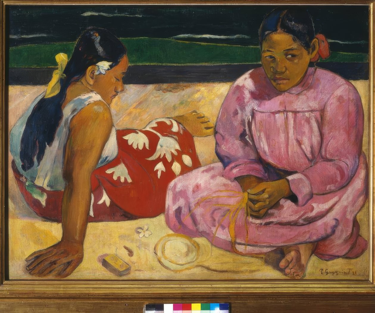 Women in Tahiti by Paul Gauguin