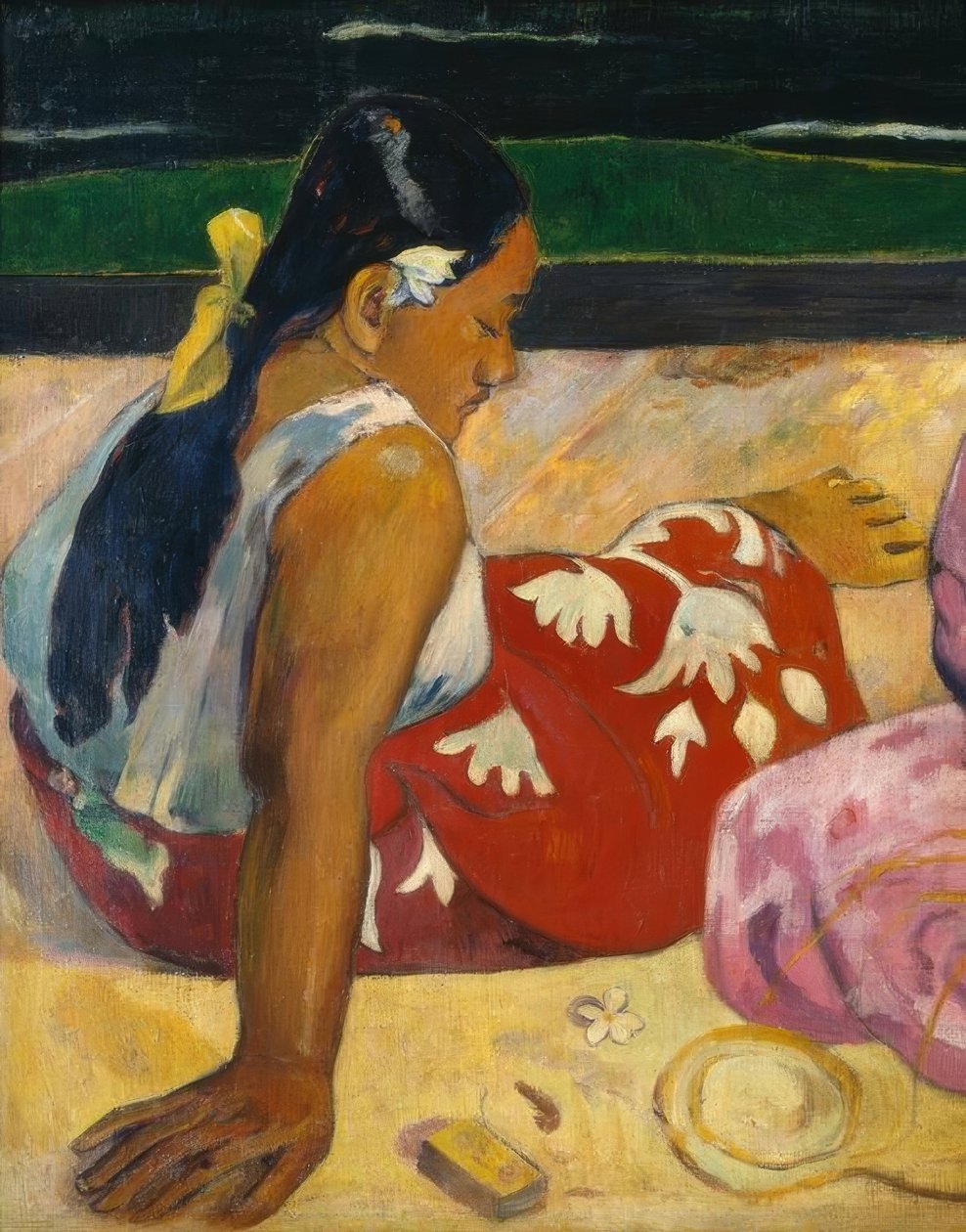 Women in Tahiti by Paul Gauguin