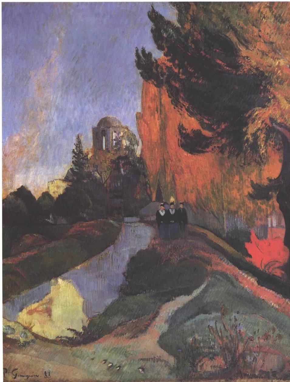 Les Alyscamps by Paul Gauguin