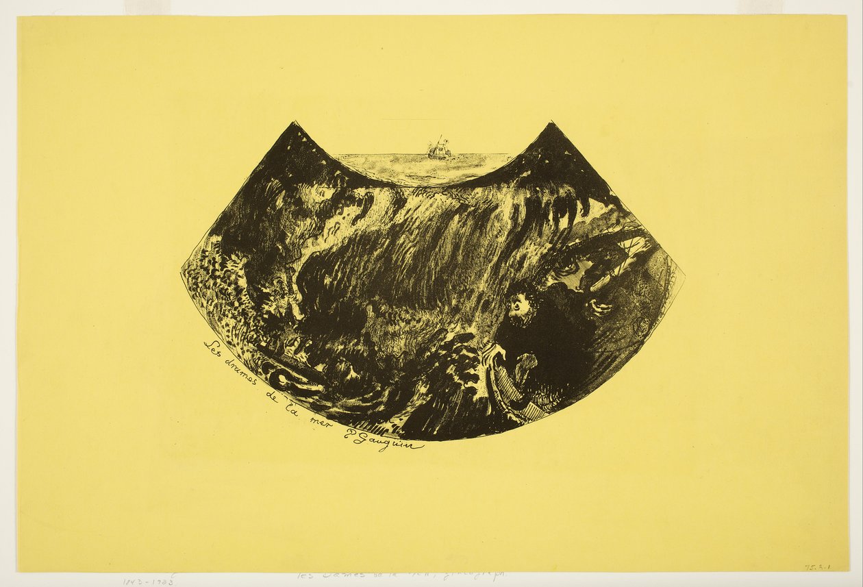 The Dramas of the Sea by Paul Gauguin