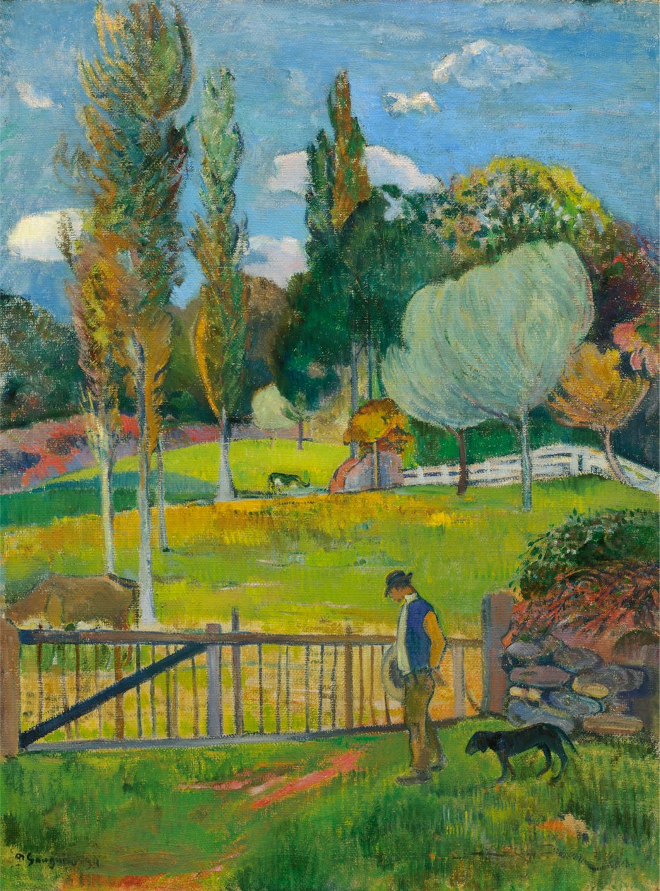Landscape by Paul Gauguin