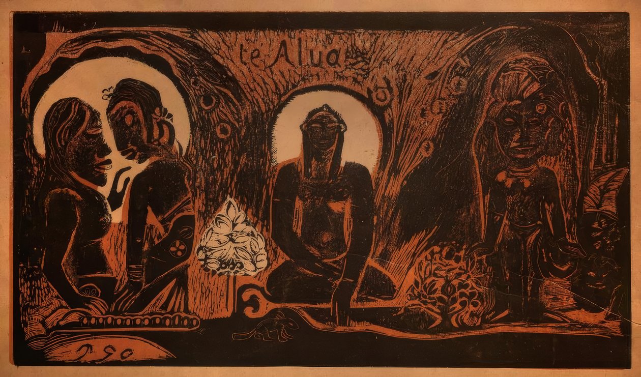 Te Atua by Paul Gauguin