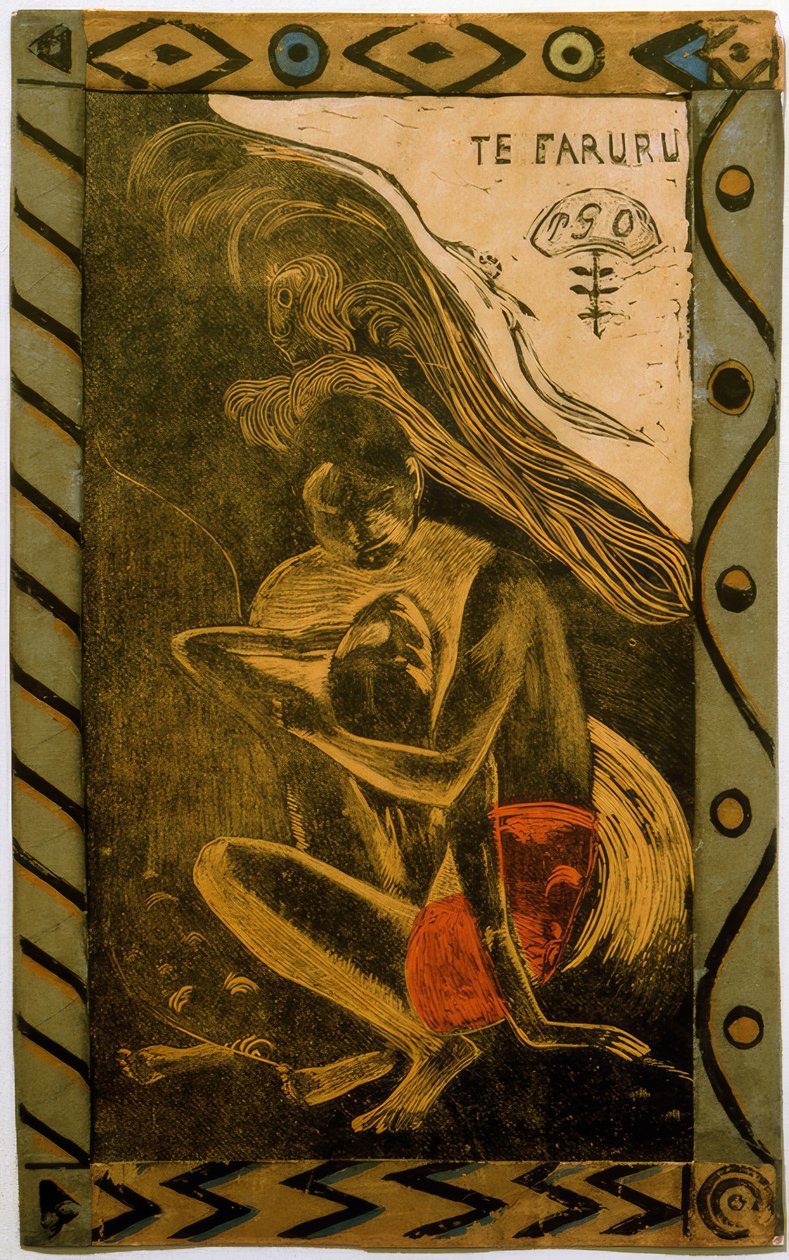The Embrace by Paul Gauguin