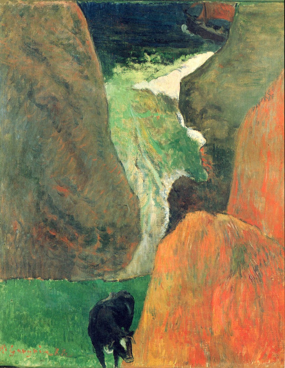 Over the Abyss by Paul Gauguin