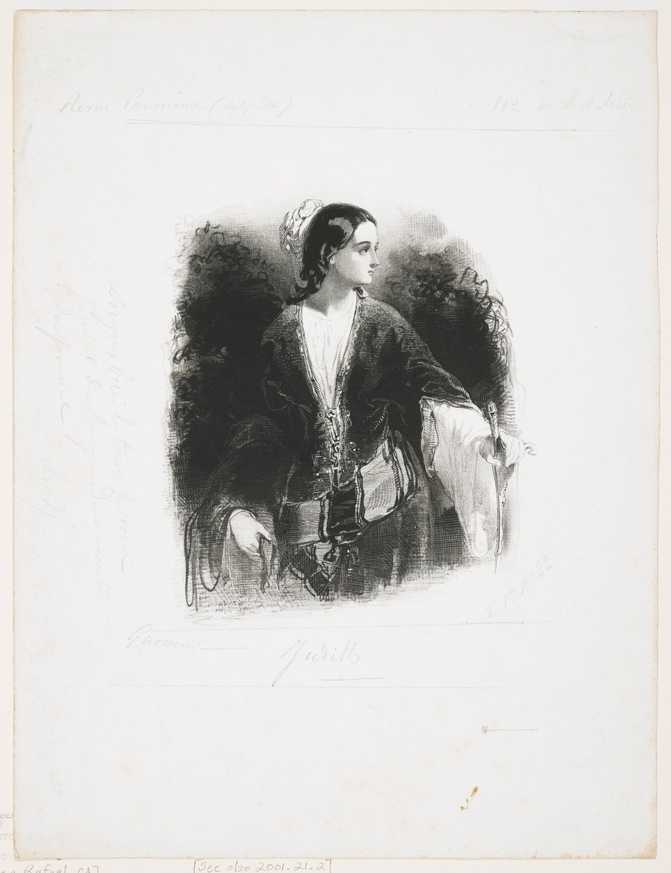 Judith, 1842 by Paul Gavarni