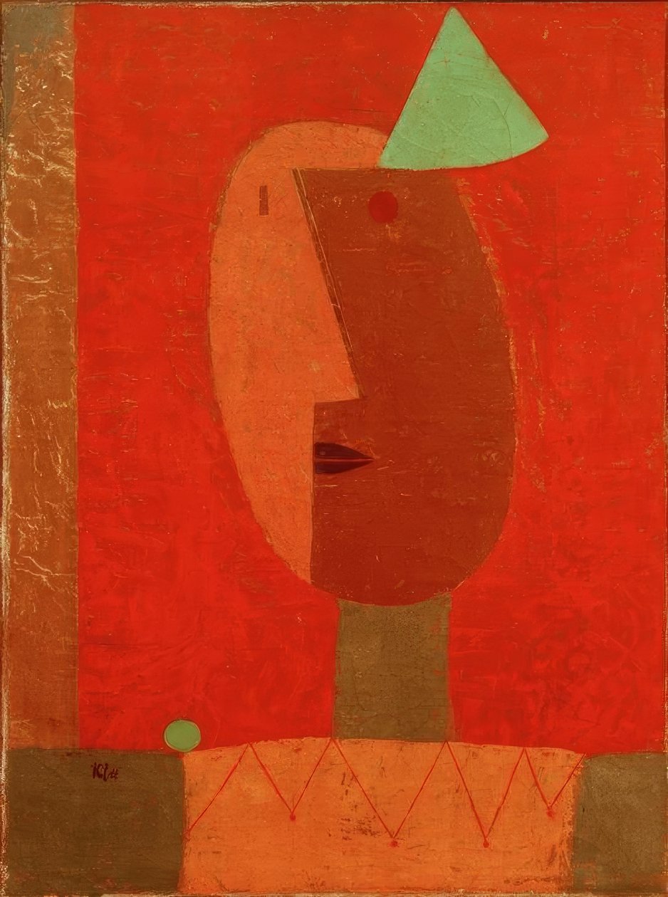 Clown by Paul Klee