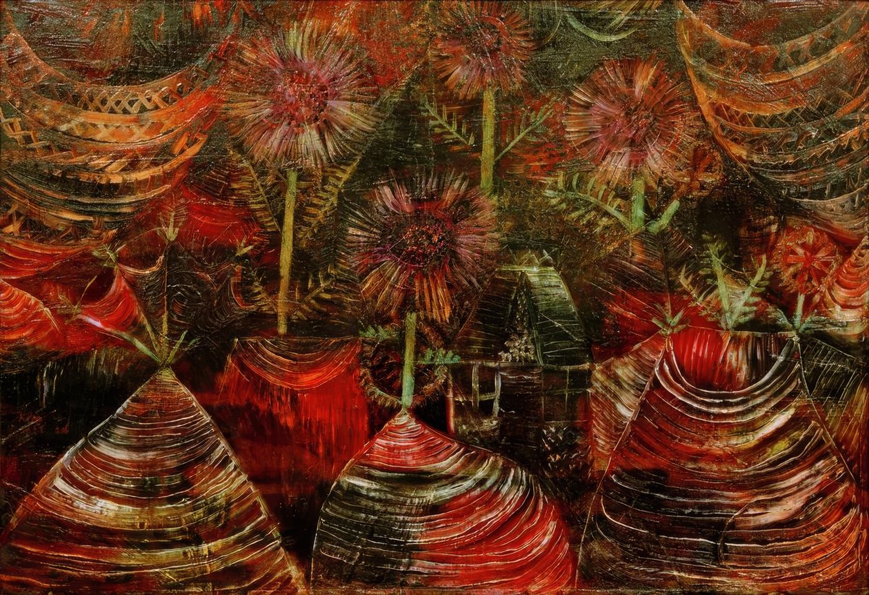The Aster Festival by Paul Klee