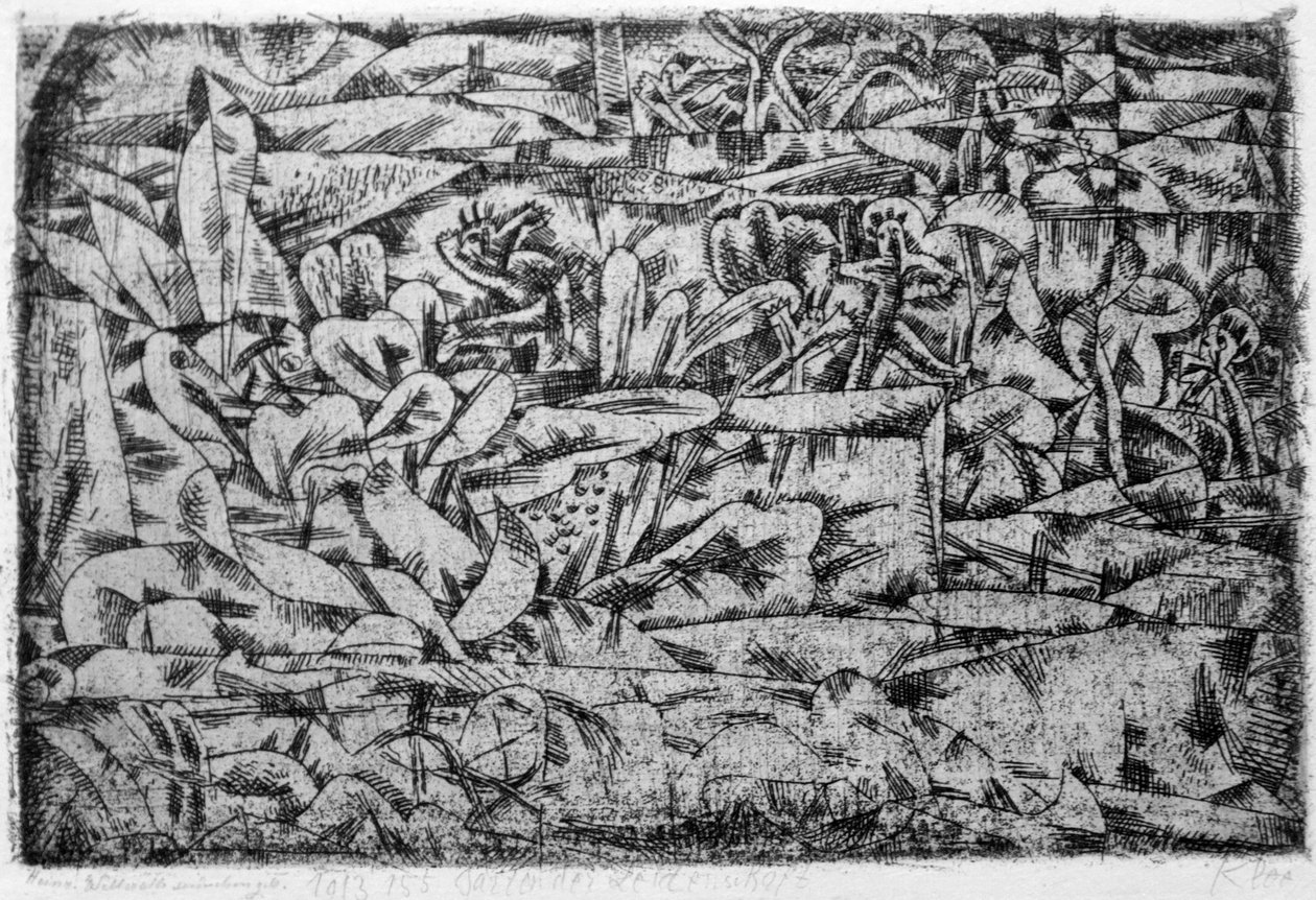 Garden of Passion by Paul Klee