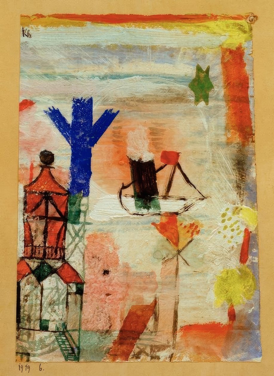 Small Steamer by Paul Klee