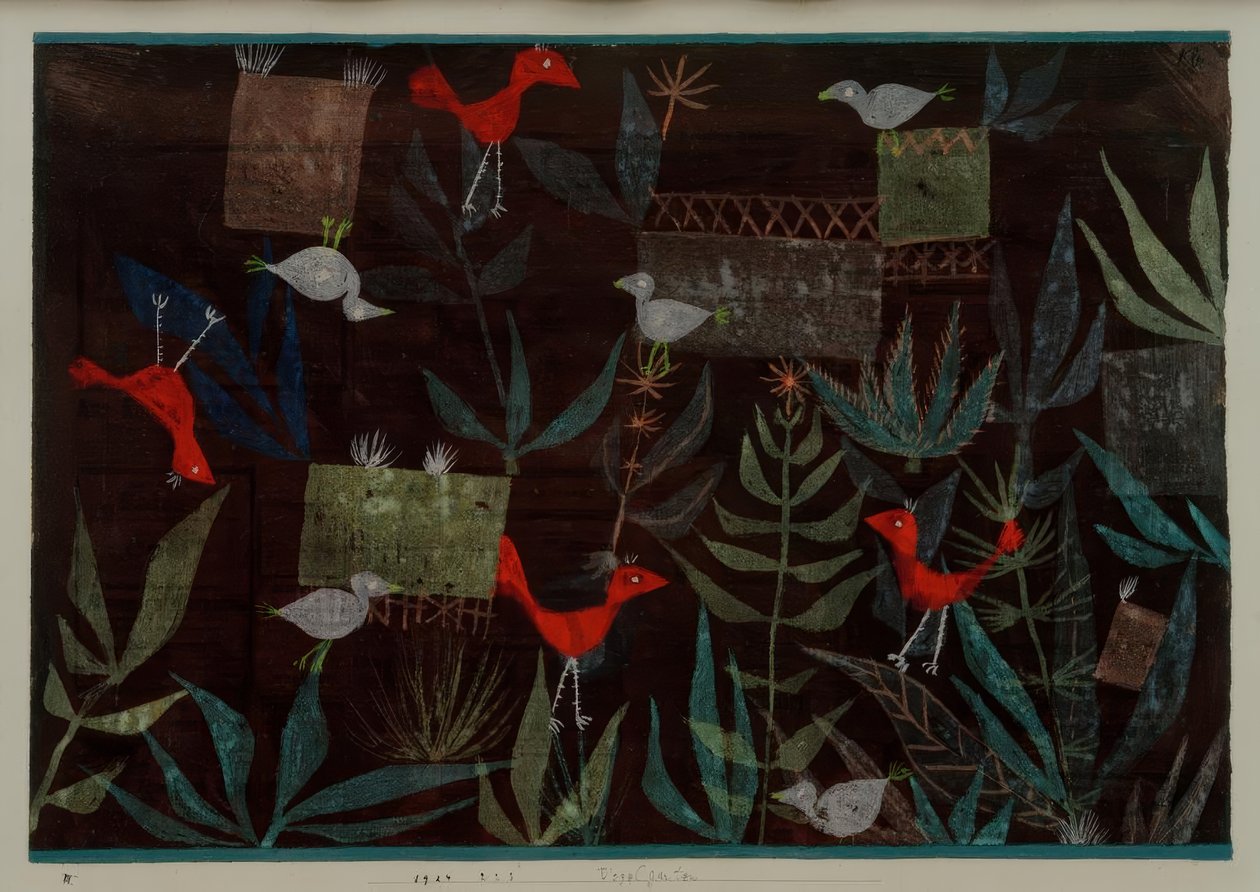 Bird Garden by Paul Klee