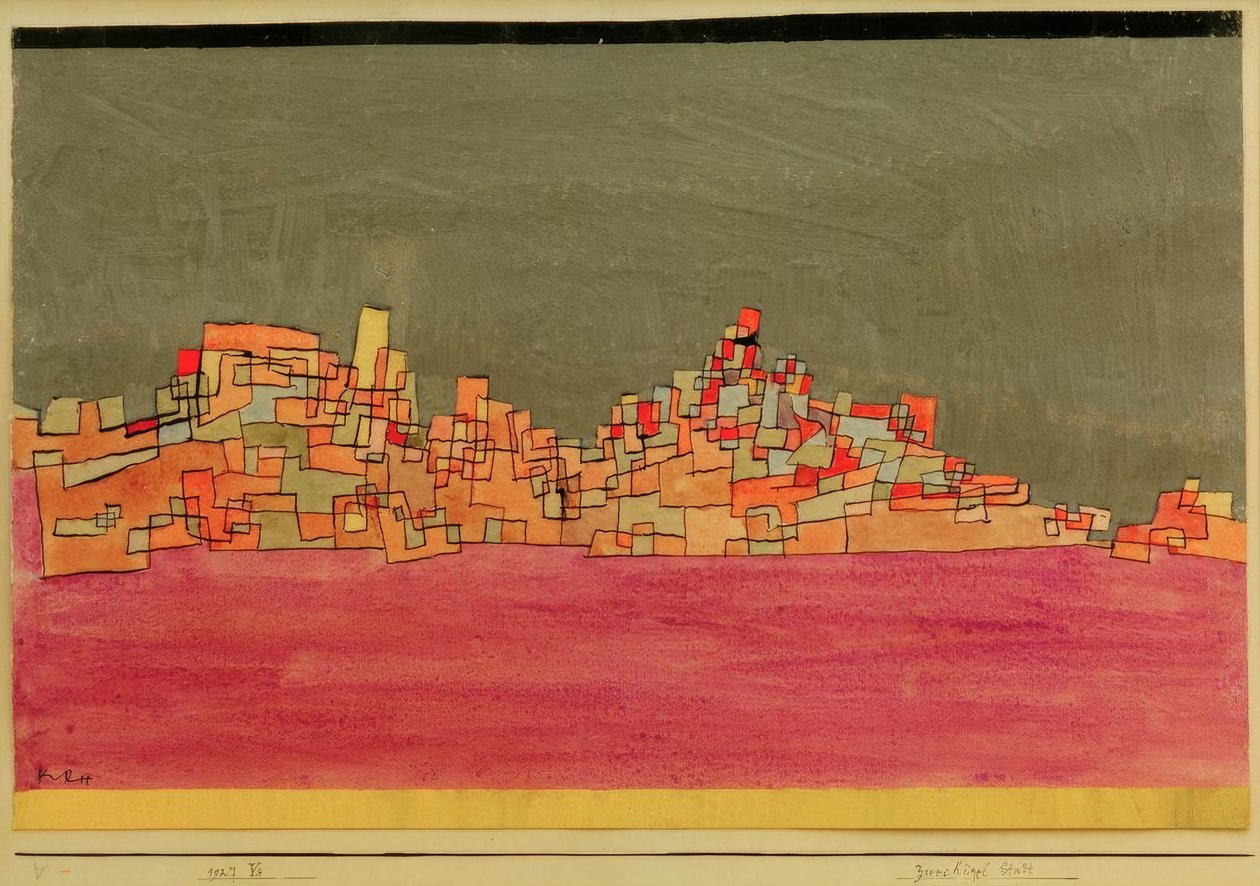Two-Hill City by Paul Klee