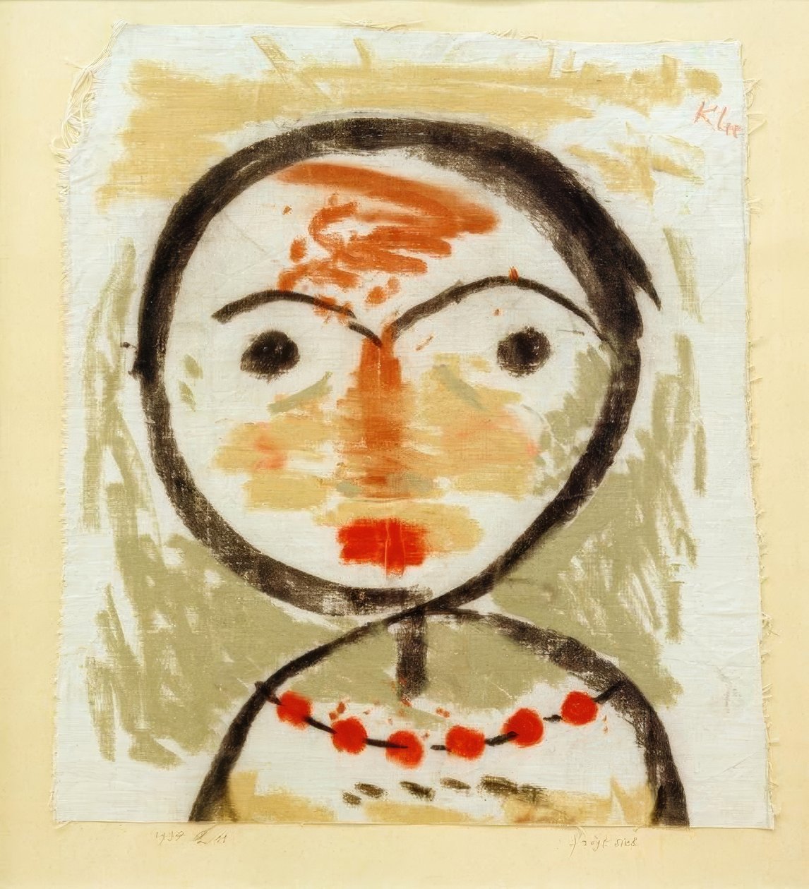 Asks Himself by Paul Klee