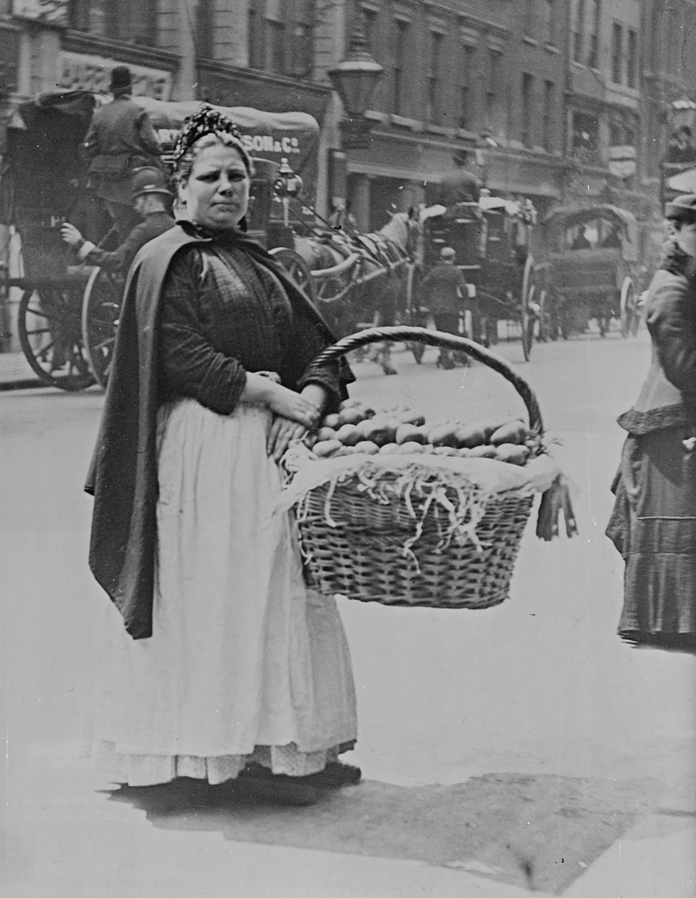 A Woman Potato Seller in London by Paul Martin