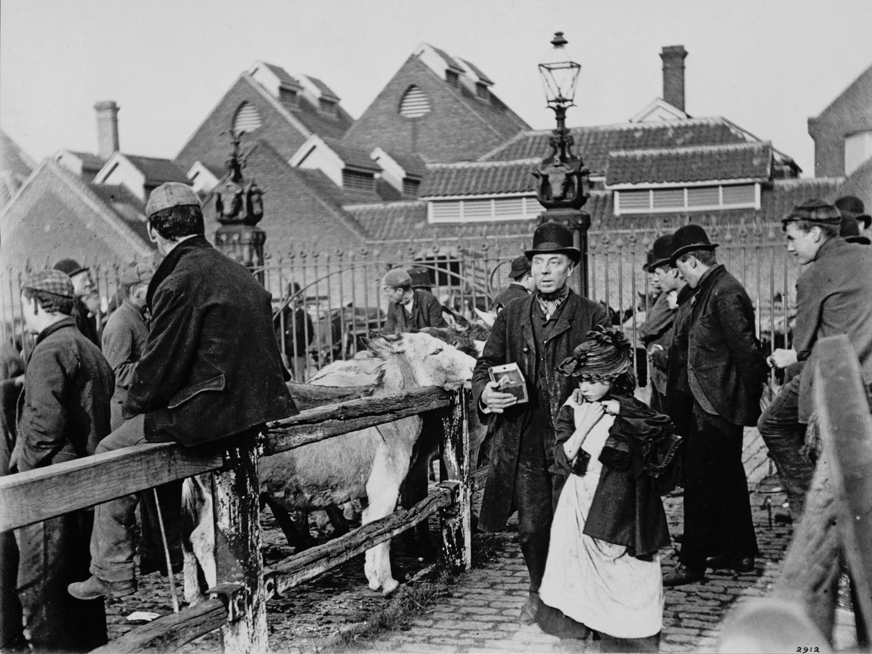 Blind Man at a Market by Paul Martin