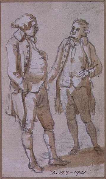 A Costume Study by Paul Sandby