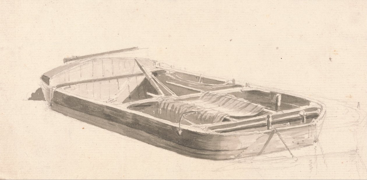Barge by Paul Sandby