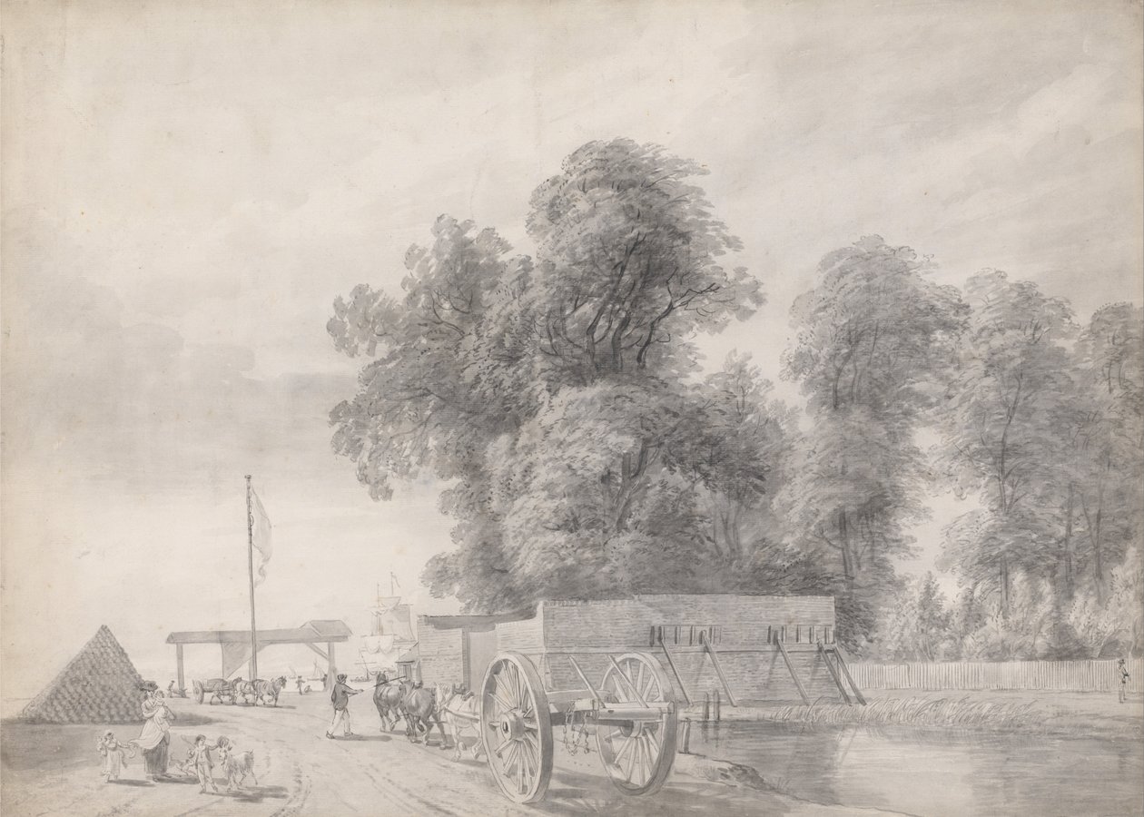 Woolwich Warren by Paul Sandby