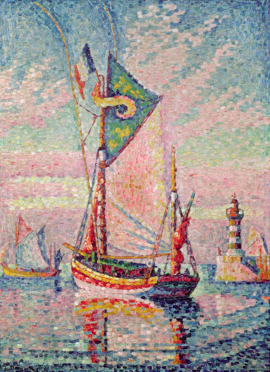 The Port at Concarneau by Paul Signac