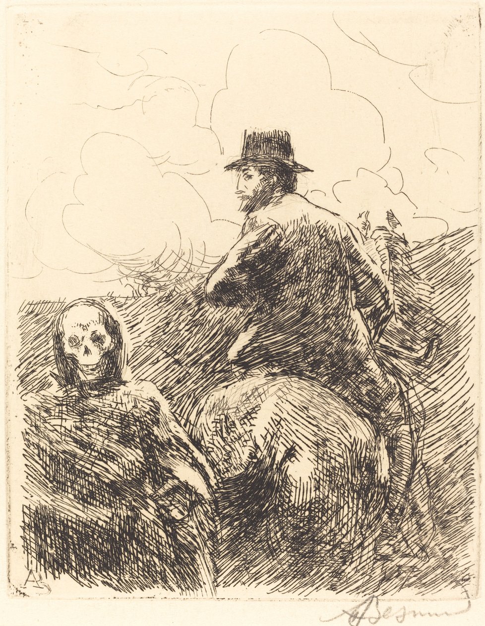 Danger Passed by Paul Albert Besnard