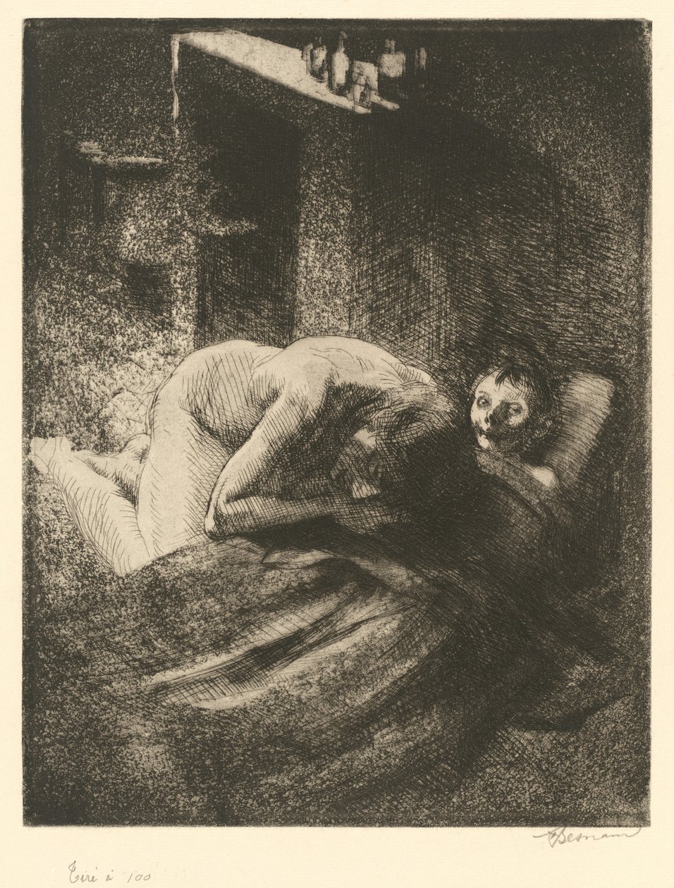Misery by Paul Albert Besnard