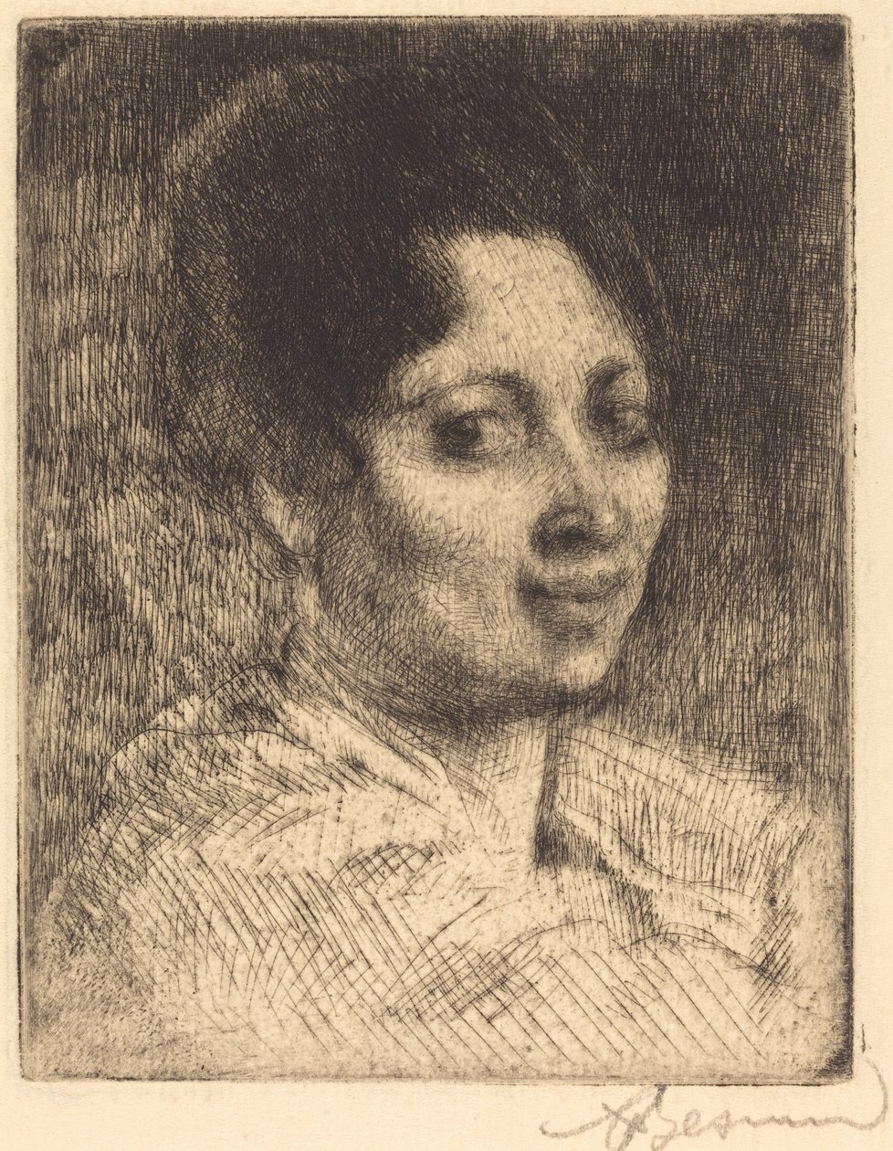 Peppina by Paul Albert Besnard
