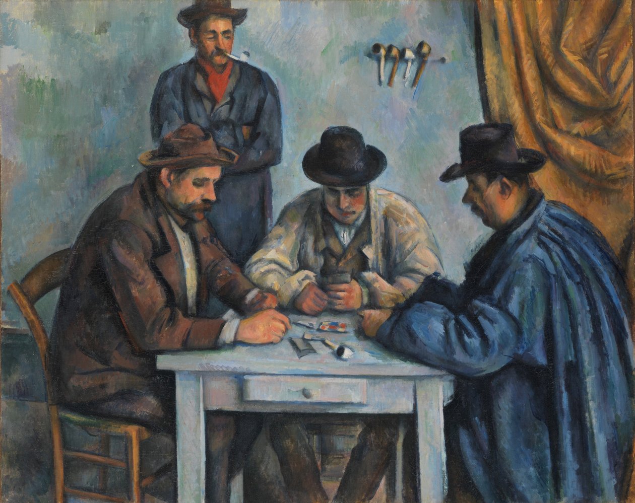 The Card Players by Paul Cézanne
