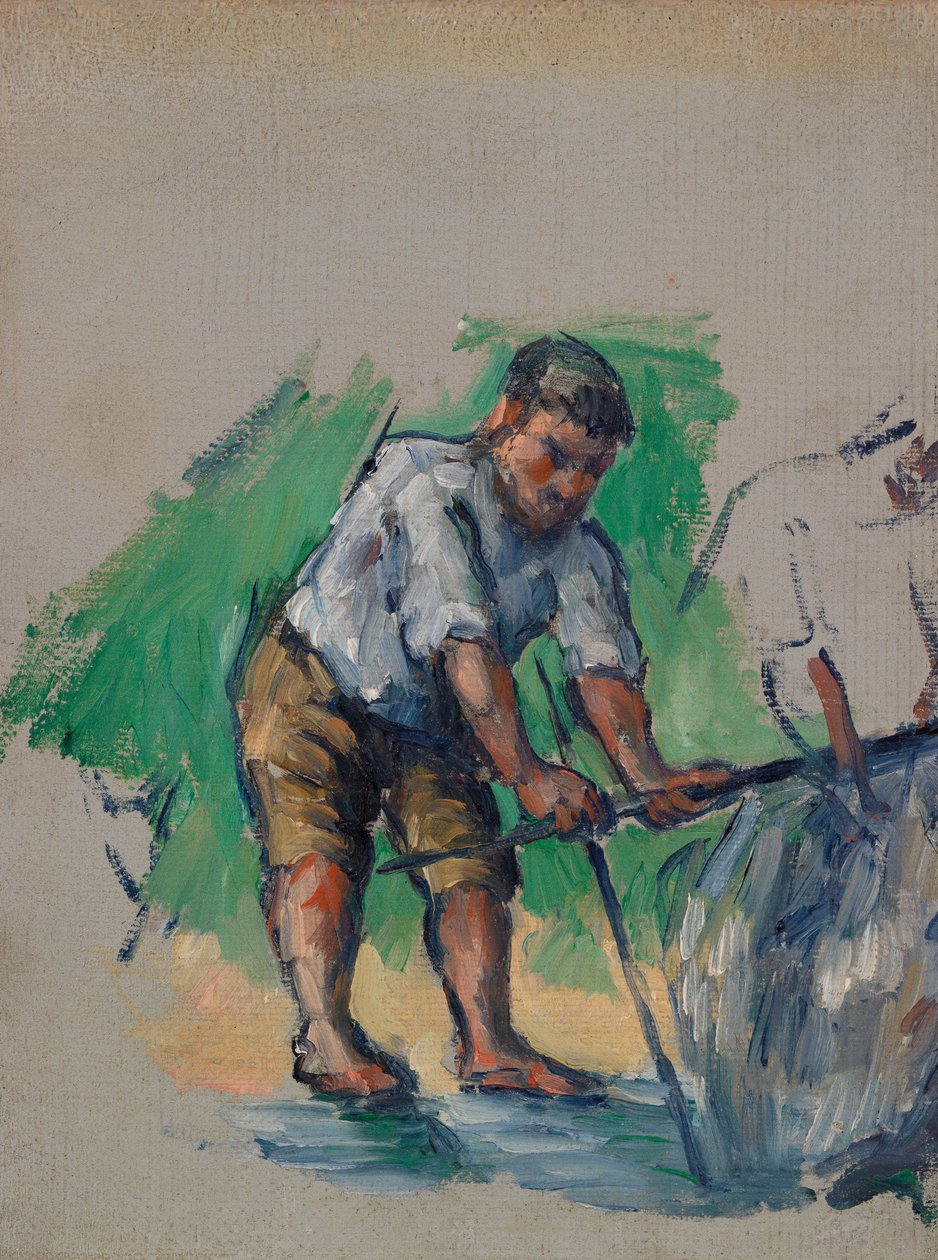 The Well Driller by Paul Cézanne